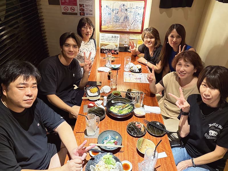 つなぐむメンバーの飲み会