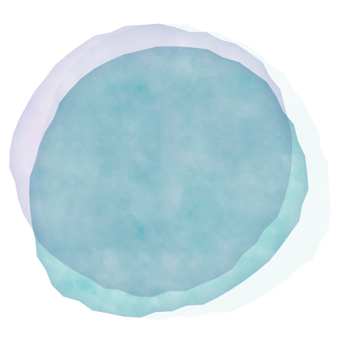 水彩風の青い背景